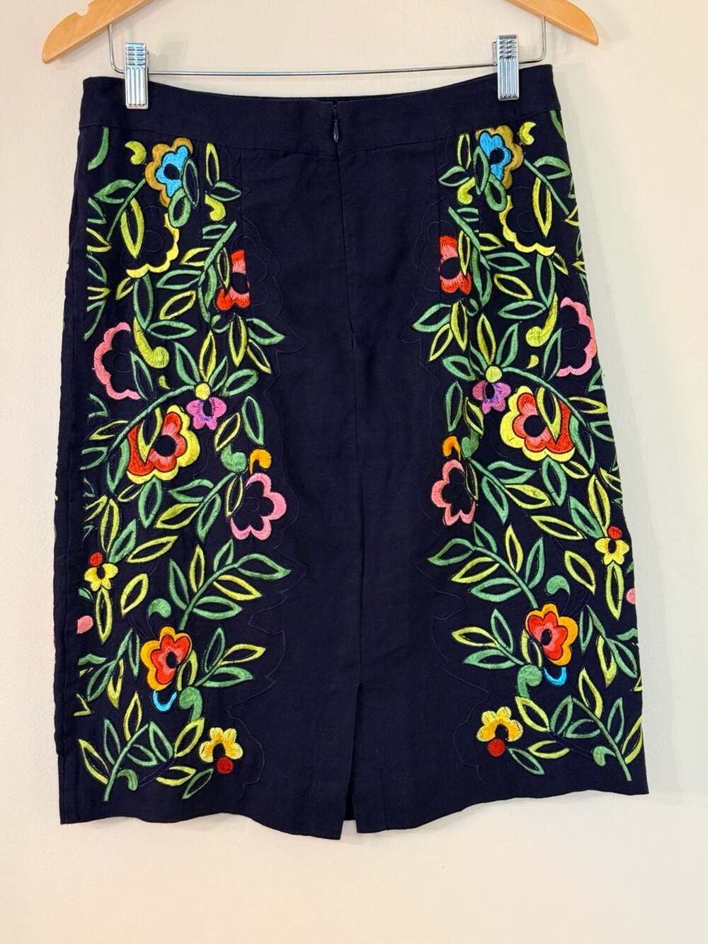 Moulinette Soeurs Floral Embroidered Skirt - Picture 4 of 5